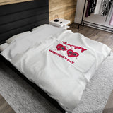 Valentine Velveteen Plush Blanket