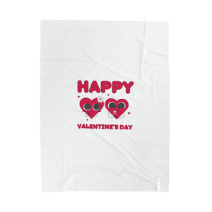 Valentine Velveteen Plush Blanket